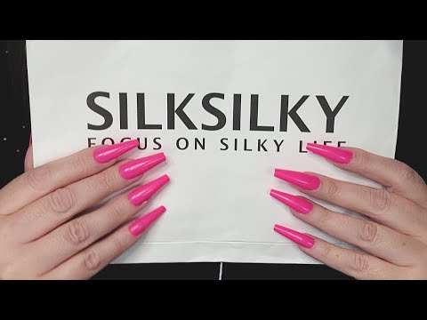 ASMR Whispered Show and Tell - SilkSilky Unboxing