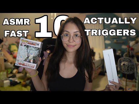 ASMR | 10 Actually Fast Aggressive Triggers