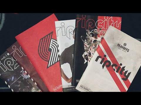 ASMR | Page Flipping/Paper Sounds (Looking Through NBA Magazines 🏀)