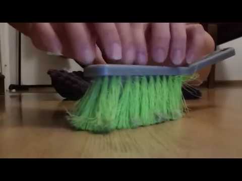 ASMR Floor Brushing - Many Brushes (No Talking)