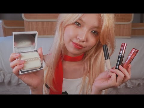 ASMR RP💄Maid-of-Honor Does Your Makeup for a Bachelorette Party {layered sounds} ft. Dossier