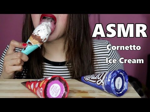 ASMR Ice Cream Eating No Talking Mukbang