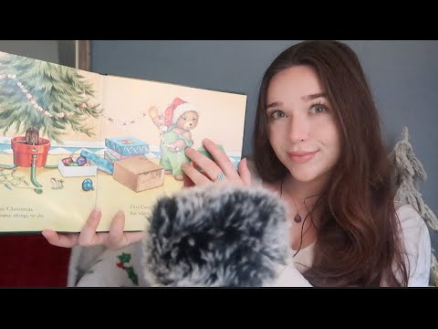 ASMR - Book Tapping & Tracing 🎅🎄