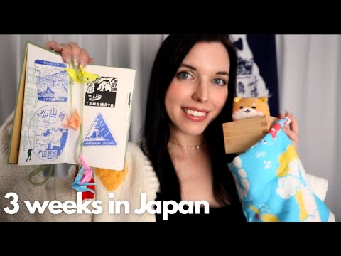 (ASMR) 3 Weeks in Japan | Cute Souvenirs, Chatting, Soft Spoken ✨