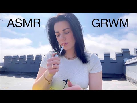 ASMR | Get Ready With Me! (Cigarettes Smoking, Whispering & Tapping)