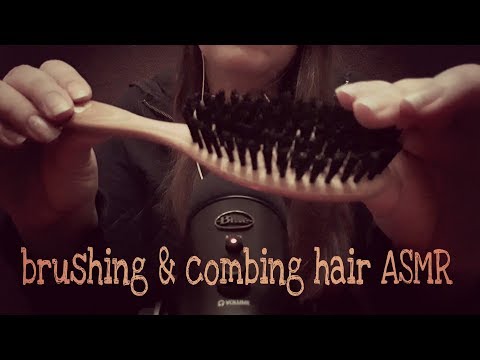 Česání a kartáčování vlasů ASMR CZ/brushing & combing hair