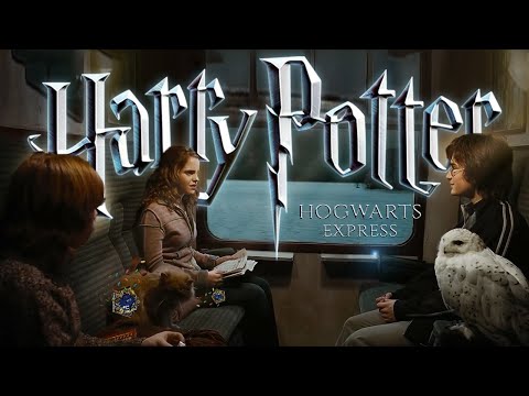 You're in the Hogwarts Expresss with harry, Ron & Hermione [Animated Ambience] Read/ Study/ Relax 📚