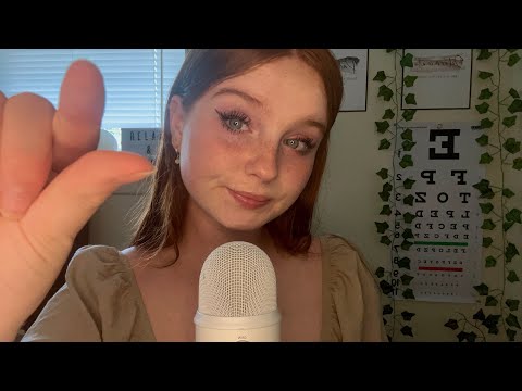 ASMR plucking away your negative energy + positive affirmations ♡