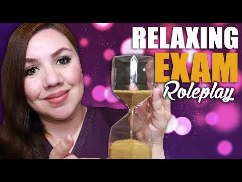 ASMR Relaxing Medical Exam and Personal Attention to Sleep Roleplay