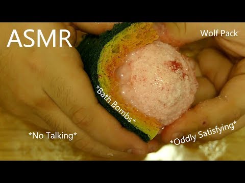 ASMR Most Satisfying Bath Bomb Sounds