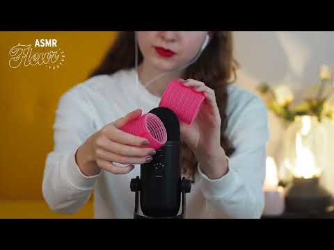 ASMR | Crinkly Rolls on Microphone Intense & Tingly