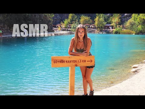 ASMR Triggers Whisper TURKEY Canyon | АСМР ШЕПОТ и триггеры Vlog из ТУРЦИИ Каньон Водопады МУРАШКИ