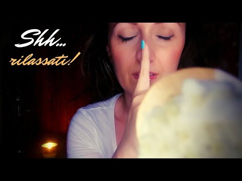 MASSAGGIO calmante al VISO contro ANSIA | mood rilassante per dormire | ASMR ITA