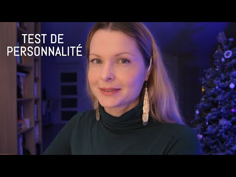 ASMR français roleplay - Test de Personnalité - QUI es-tu? Je répond ( médecin psychologue )