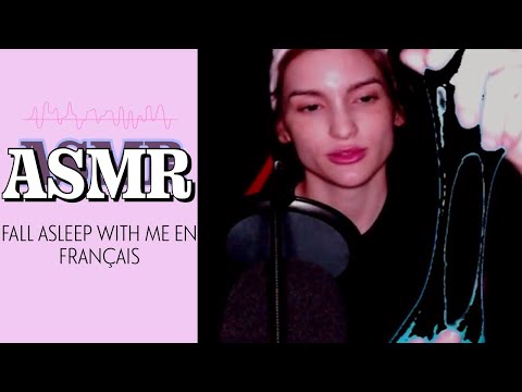 Fr/Eng ASMR SELF-CARE, SILLY PUTTY, MASSAGE, SOFTLY TALKING, WHISPERING and TAPPING👐😌🤫👄✍️