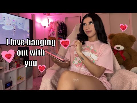 Hang out with your ASMR Girlfriend