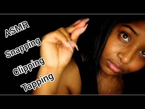 [ASMR] Up-Close, Snapping, Tapping & Clipping. No Talking!