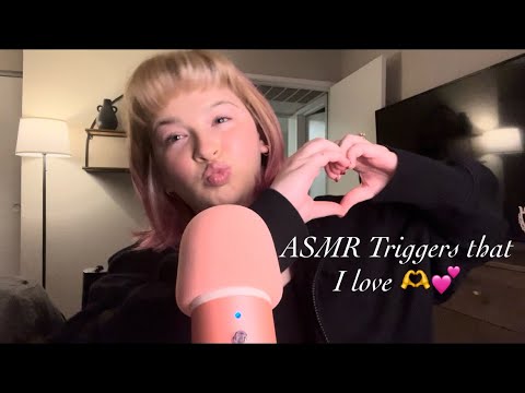 ASMR 💕 Doing ASMR Triggers that I love 🫶