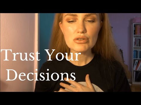 TRUST YOUR DECISIONS: ASMR Hypnosis /w Professional Hypnotist Kimberly Ann O'Connor