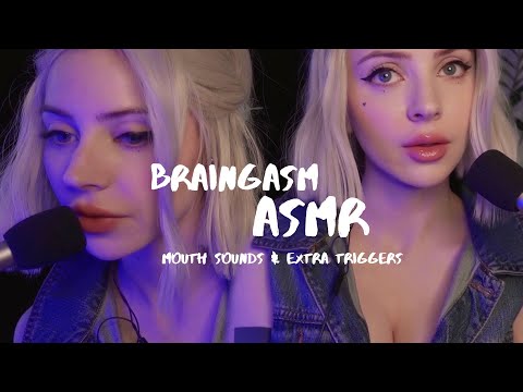 ASMR | Massaging YOUR brain | best new mouth sounds