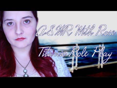 ASMR With Rose ~ Looking Through Drawings ⚓ Titanic Role Play