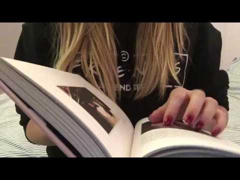 ASMR Book page turning and whispering