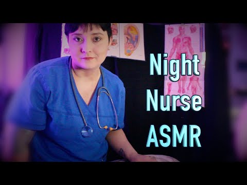Whispered Night Nurse [ASMR] Role Play Month 🩺🌙