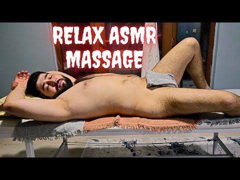 ASMR FULLBODY RELAXING TURKISH MASTER MASSAGE-Chest,leg,foot,abdomen,arm,back