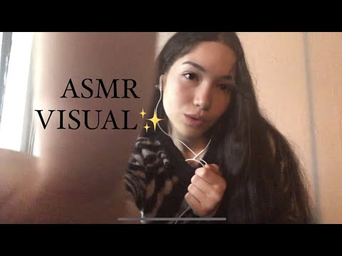 ASMR  VISUAL | MI PRIMER ASMR TOUCHING YOUR  FACE