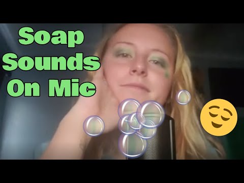 🧼 Bubbles On Mic 🎙 With Soft Whispering 🤫 - Loggerhead ASMR 🐢