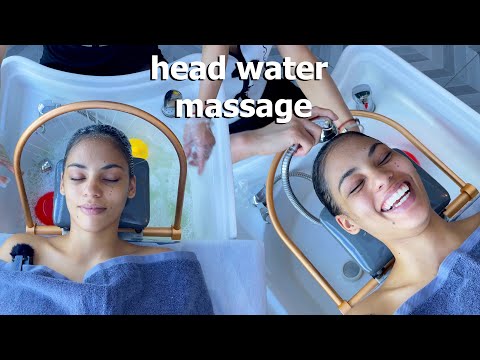 ASMR: THE MOST RELAXING HEAD WATER MASSAGE!