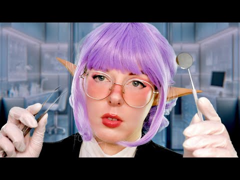 ASMR Alien Researcher Experiments on Your Body (objectified personal attention, face touching)