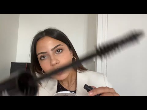 asmr- doing your makeup in 1 min for your birthday (veryyy fastttt)