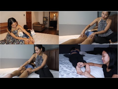 Foot Face down massages compilation 2 HOURS relaxation