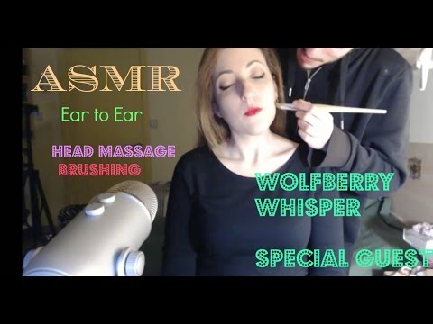 ▒•¡BANG!•▒~★Head massage & Face brushing+ Multi-layered 1080p (SPECIAL GUEST) ear to ear ASMR