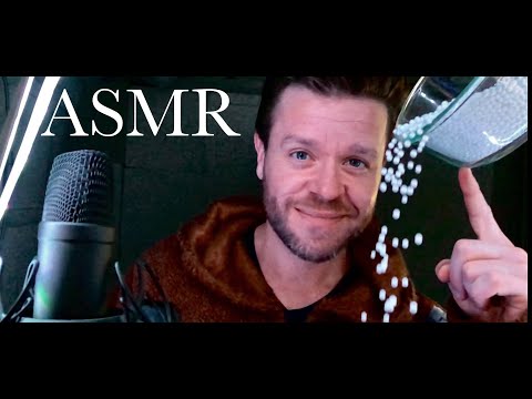 ASMR  |  Tapping, Pouring, Brushing, and Feathers