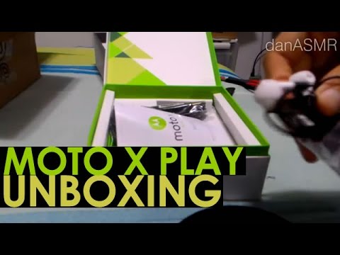 ASMR unboxing Moto X Play (Português / Portuguese)