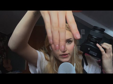 ASMR Fast Camera Tapping And Hand Sounds 📷🫶🏼