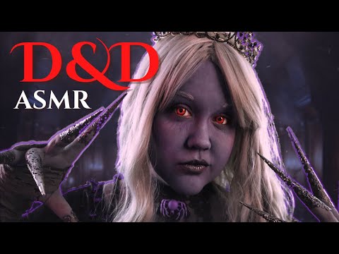 ASMR D&D ⚔️ Drow Goddess Heals You (You're a Giant Spider!) Personal Attention, Magic Effects