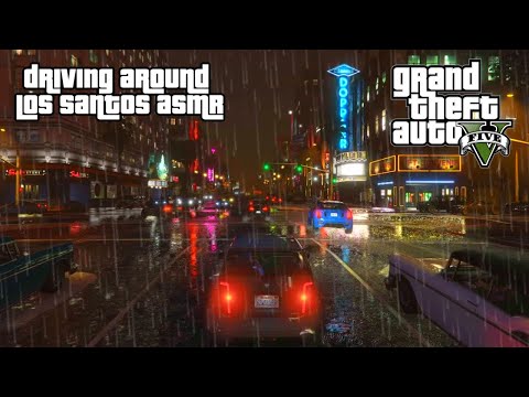 GTA ASMR 🌃 Let's Get Lost in Los Santos Together 🌇 CLOSE Up Ear to Ear Whispering