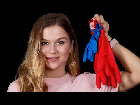 🎧ASMR🎧GLOVES HAND SOUNDS.  PARTIALLY LAYERED (Latex, Nitrile, Rubber)