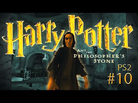 Harry Potter and the Philosopher's stone PS2 gameplay PART #10 ⚡ Potions Class & the Diffindo Charm!