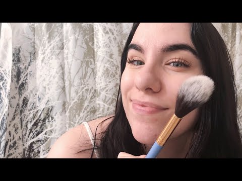 ASMR|| Doing YOUR Make-Up with Nowhere to Go || Personal Attention, Whispering with Love