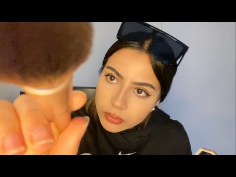 asmr- toxic friend does ur makeup for school (fasttt & agressive)