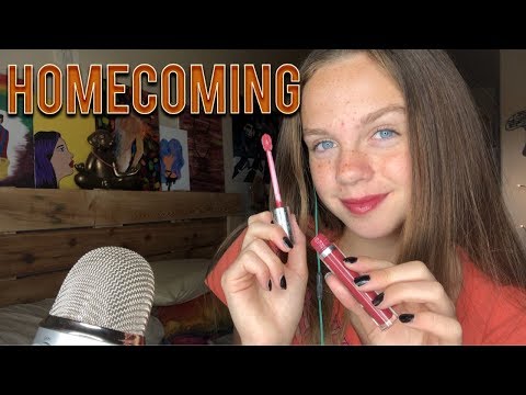 ASMR | Homecoming Makeup Routine