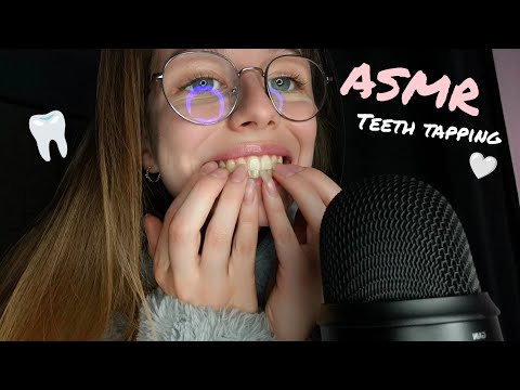 ASMR teeth tapping !!