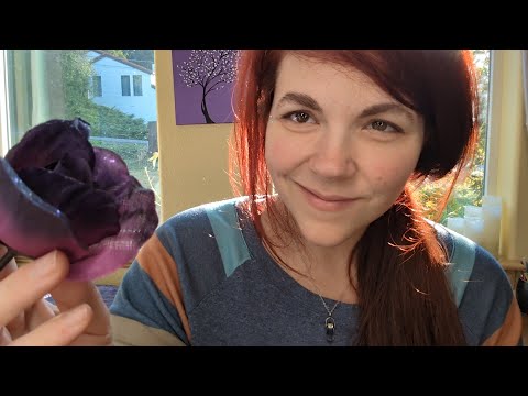 ASMR - Fix You Roleplay - You Are a Fall Wreath - Binaural Soft Speaking and Rustling Sounds