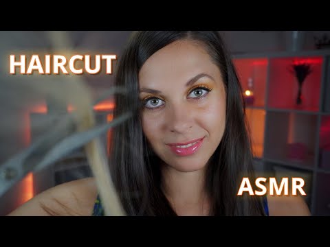 ASMR relaxing haircut roleplay personal attention whispered