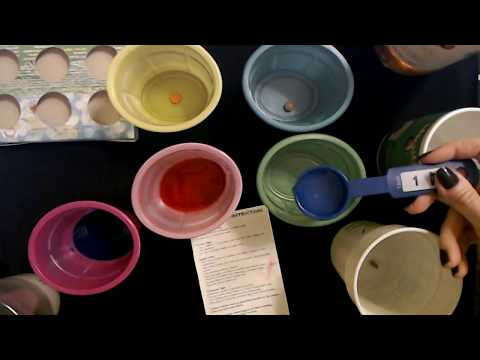 ASMR | Dyeing Easter Eggs (Crinkles & Whispers)
