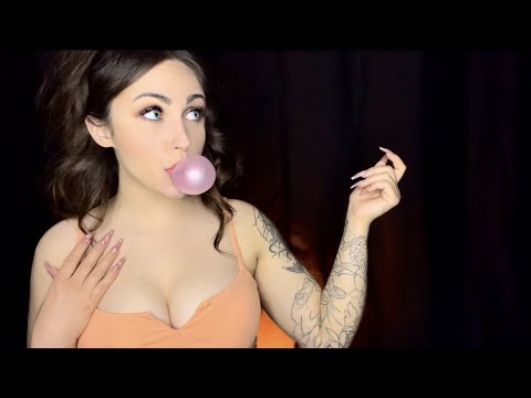 💕Comforting You After Work ASMR | Gum Chewing, Hand Movements, Soft Speaking💕
